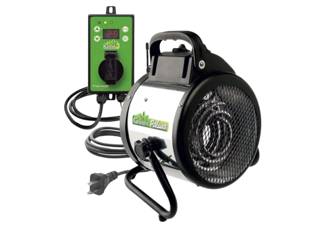 Greenhouse Heater and fan with thermostat