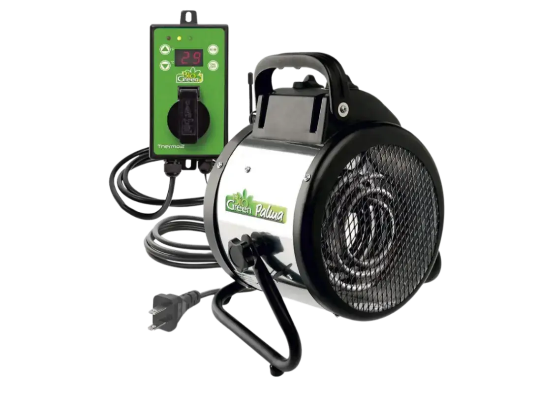 Greenhouse Heater and fan with thermostat