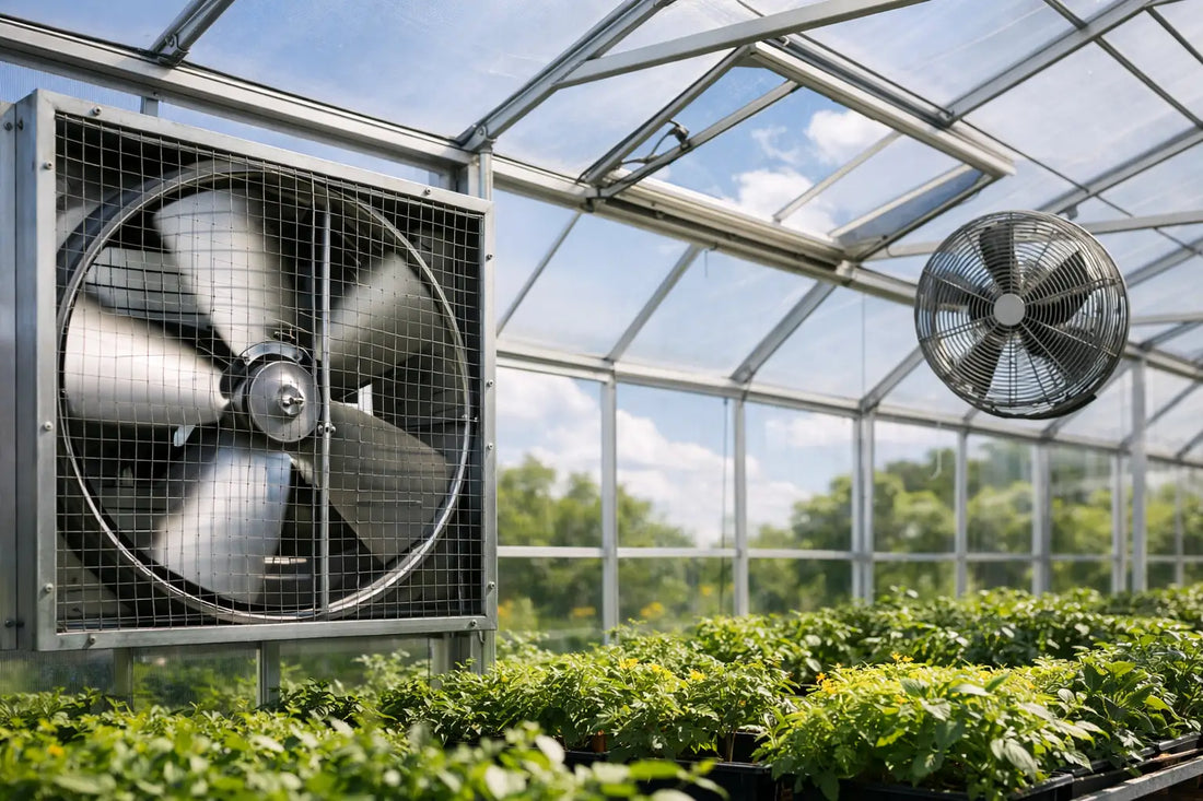 Greenhouse Fan and Ventilation That Works