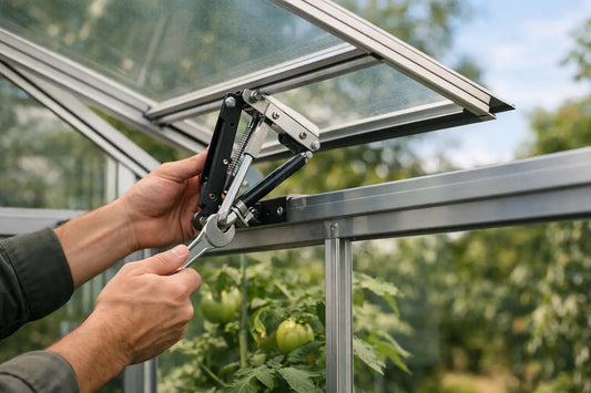 How to Install Greenhouse Vents Correctly