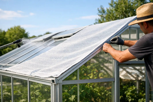 How to Shade a Greenhouse Roof Without Overheating