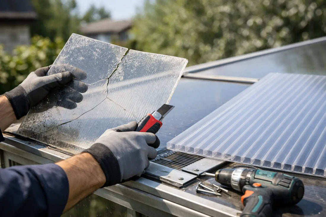 How to Replace Damaged Polycarbonate Glazing