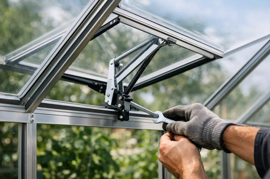Greenhouse Vent Window Installation That Works