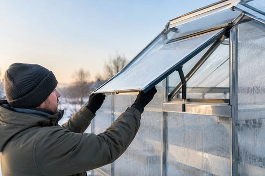 How to Winterize Greenhouse Vents Before Freeze