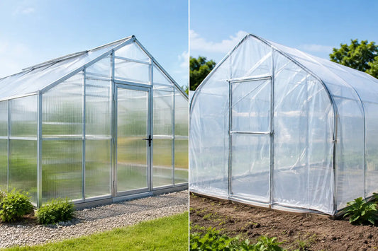 Polycarbonate Versus Polyethylene Greenhouses