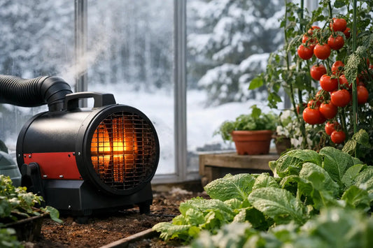 Greenhouse Heater Review for Winter Growing