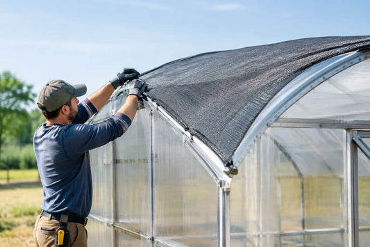 How to Install Shade Cloth on a Greenhouse