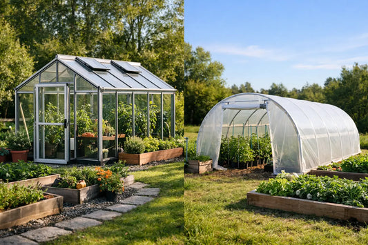Backyard Greenhouse vs Hoop House Compared