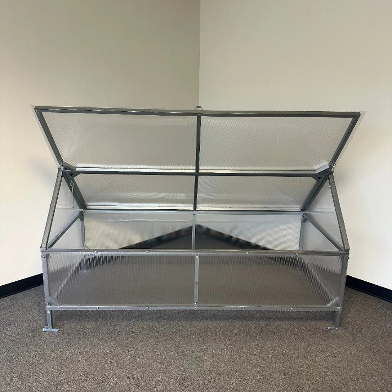 3'x6.5'x3' CROCUS PORTABLE Mini Greenhouse Two Doors GreenhouseToGrow