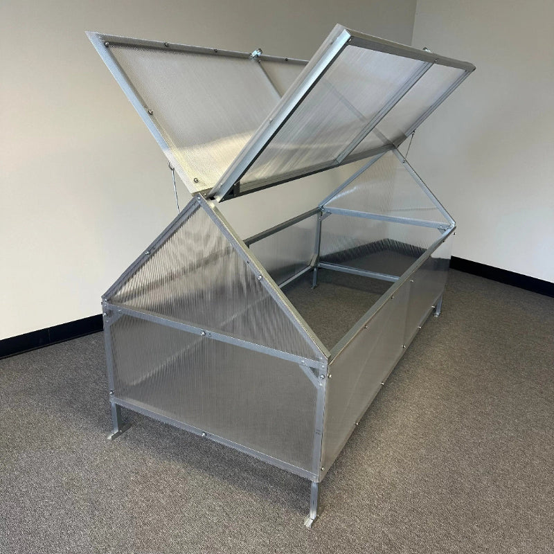 3'x6.5'x3' CROCUS PORTABLE Mini Greenhouse Two Doors GreenhouseToGrow