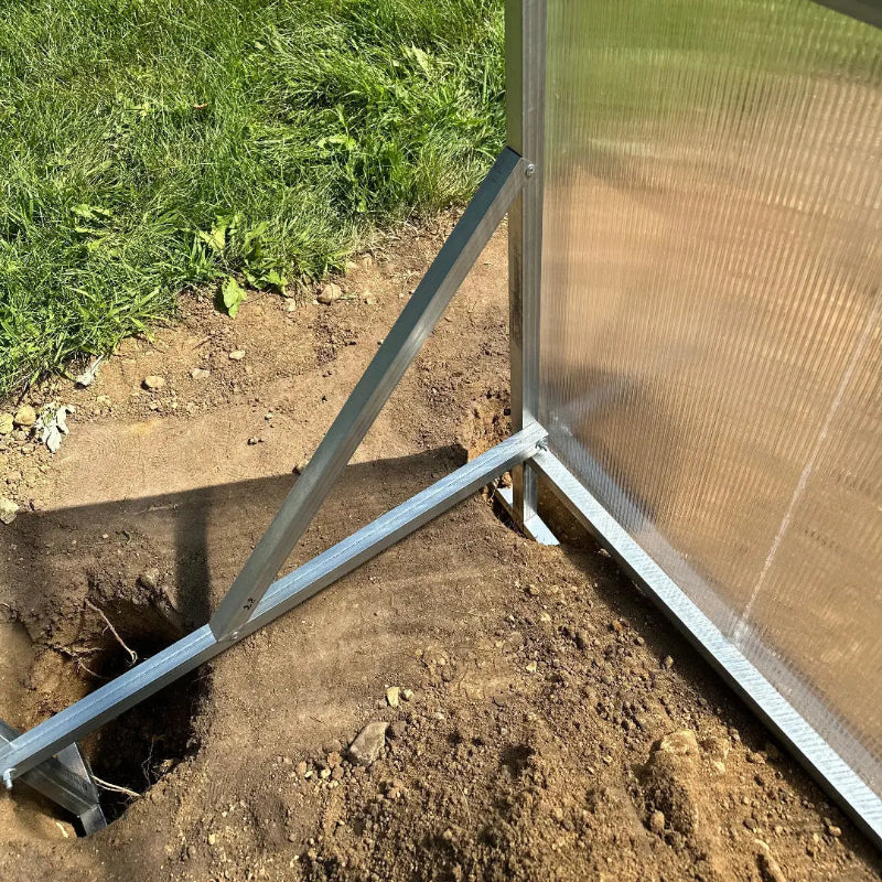 DAISY REINFORCED Two Dutch Doors Gable Roof 8.3'W up to 104'L GreenhouseToGrow