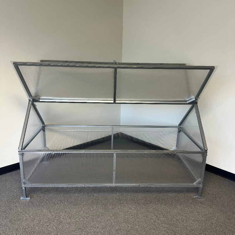 3'x6.5'x3' CROCUS PORTABLE Mini Greenhouse Two Doors GreenhouseToGrow
