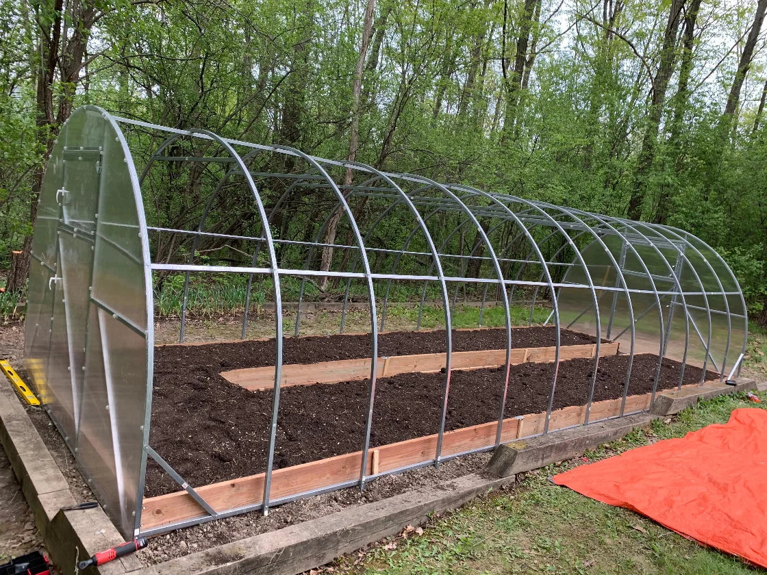 CAMELLIA REINFORCED Heavy-Duty Polycarbonate Greenhouse