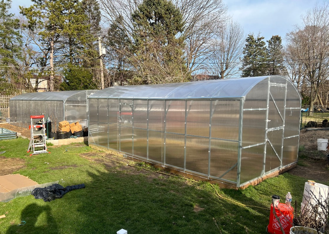 10'x26' Magnolia Reinforced Heavy-Duty Polycarbonate Greenhouse