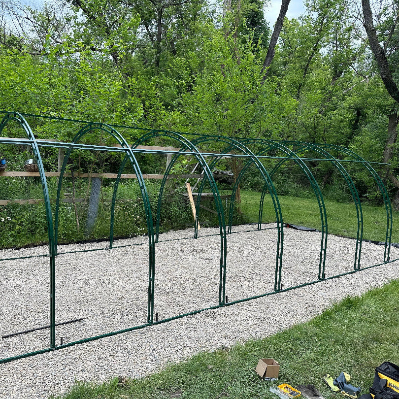 EXTENSION for Camellia Vinterhas Double Arched Reinforced 10'W up to 52'L