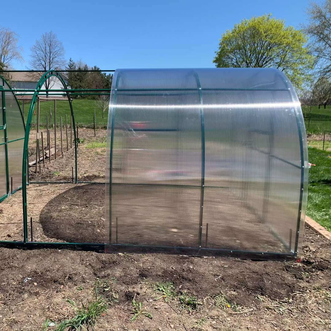 “Camellia Winterhouse greenhouse extension kit – durable reinforced frame”