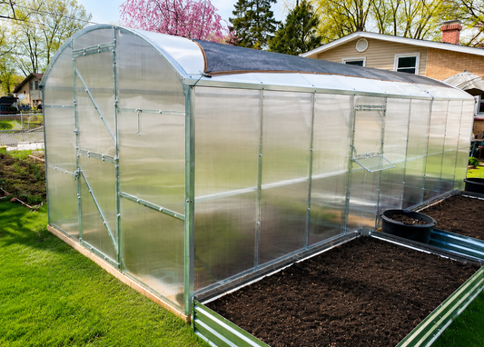 MAGNOLIA REINFORCED Straight Walls Polycarbonate Greenhouse