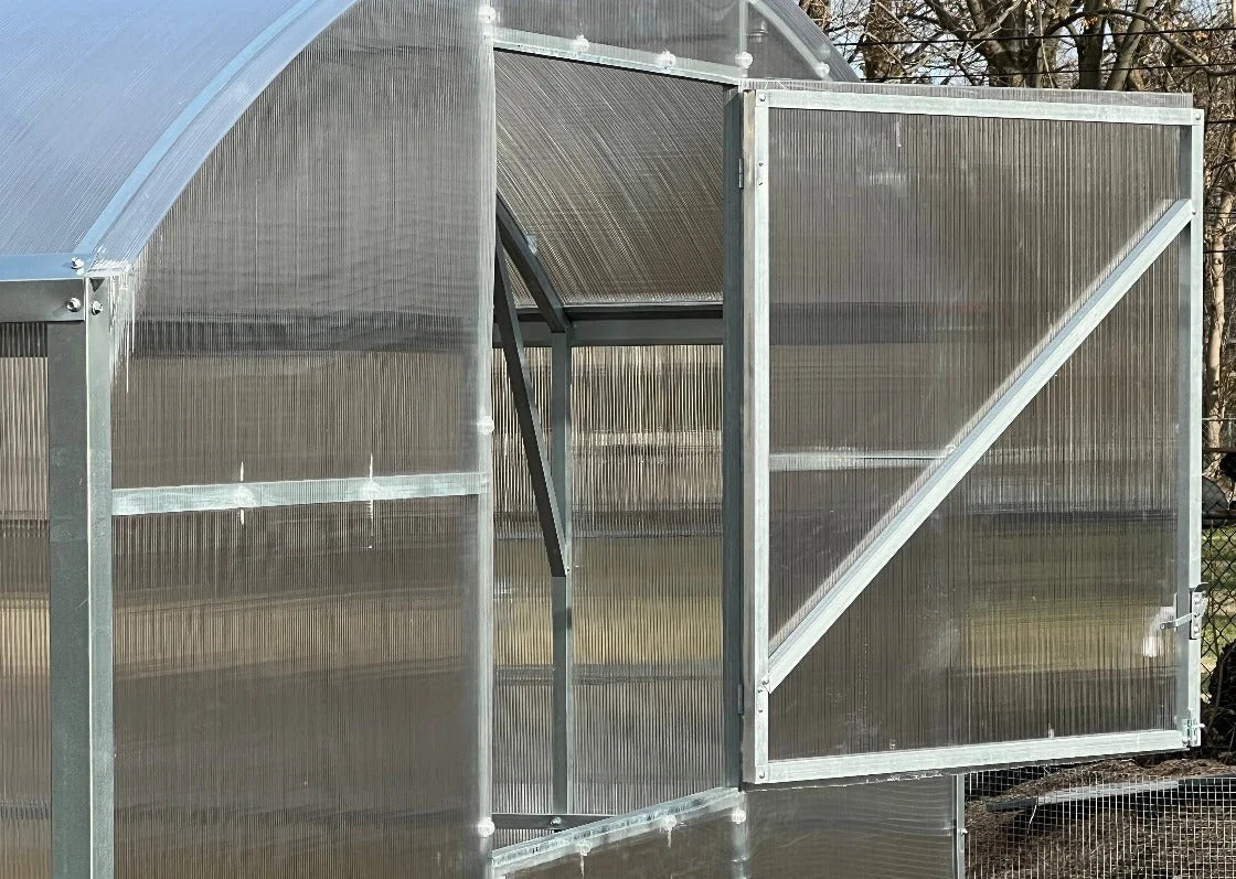 10'x19.5' Magnolia Reinforced Heavy-Duty Polycarbonate Greenhouse