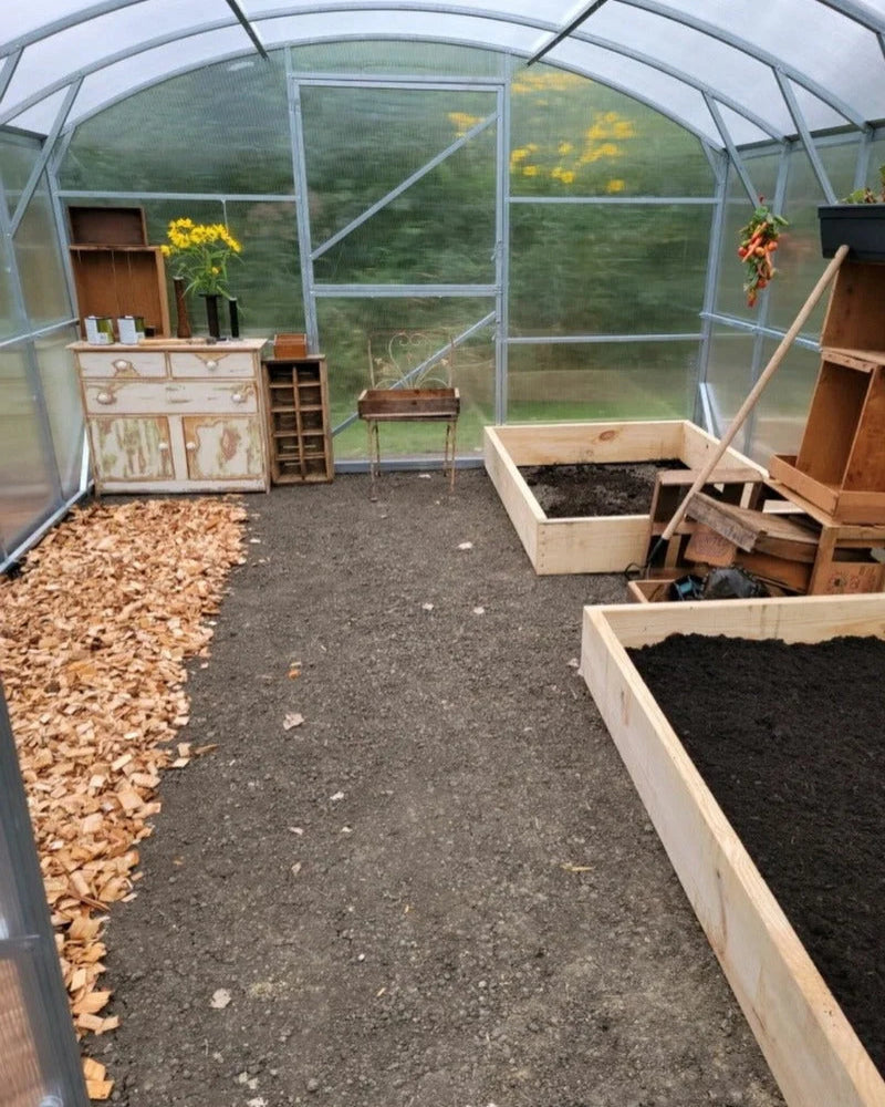 10'x19.5' Magnolia Reinforced Heavy-Duty Polycarbonate Greenhouse