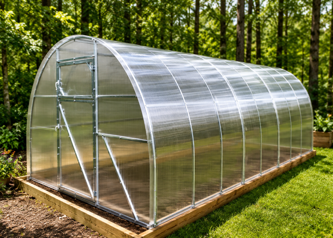camellia-reinforced-large-arched-polycarbonate-greenhouse