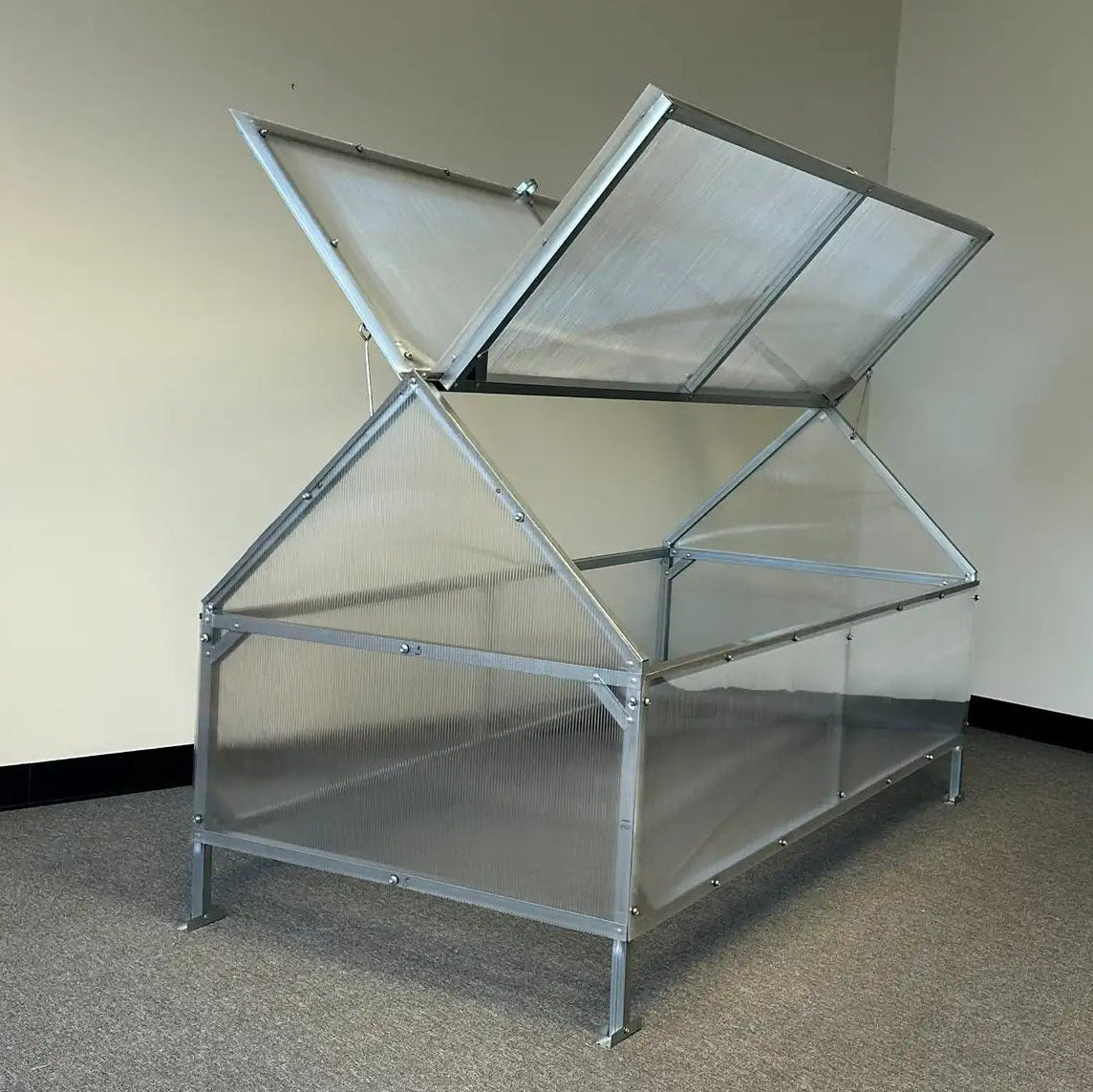 3' x 6.5' Crocus Portable Mini Greenhouse for Raised Beds